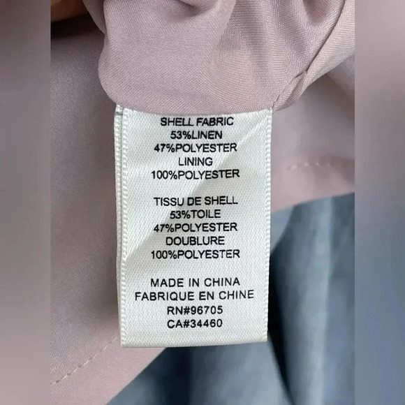 REBECCA TAYLOR Stretch Linen dress size 8 - Picture 9 of 9